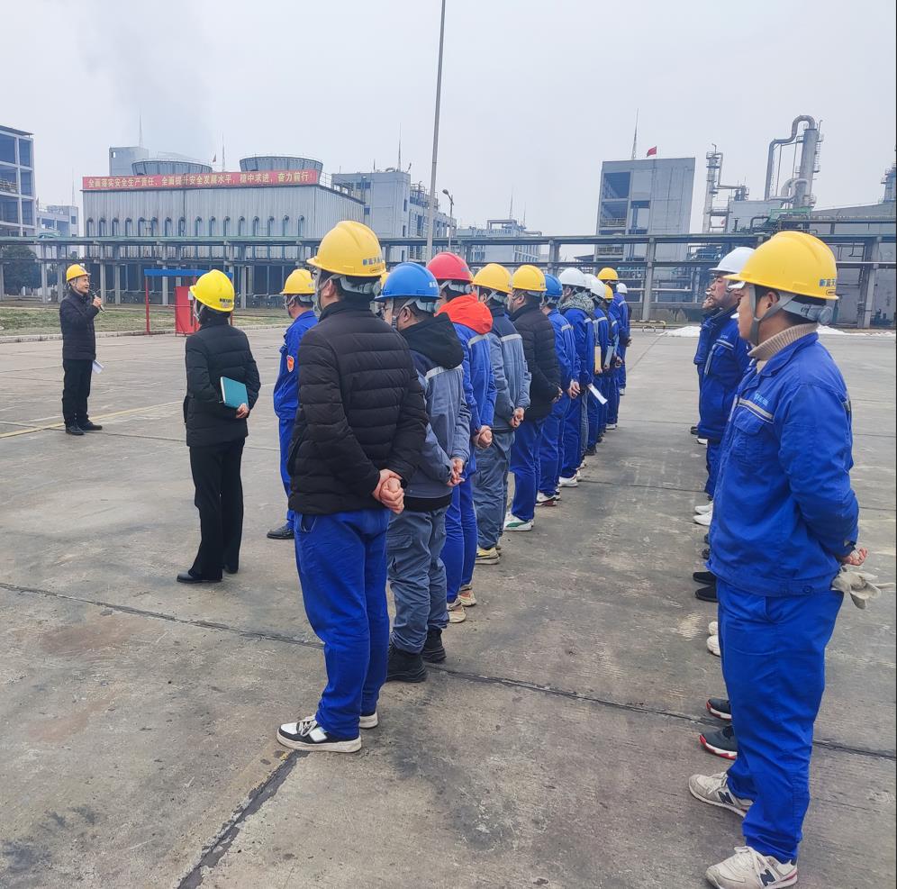 BLUESKY conducted a joint safety and environmental inspection with the premise of compliance and escort for production.